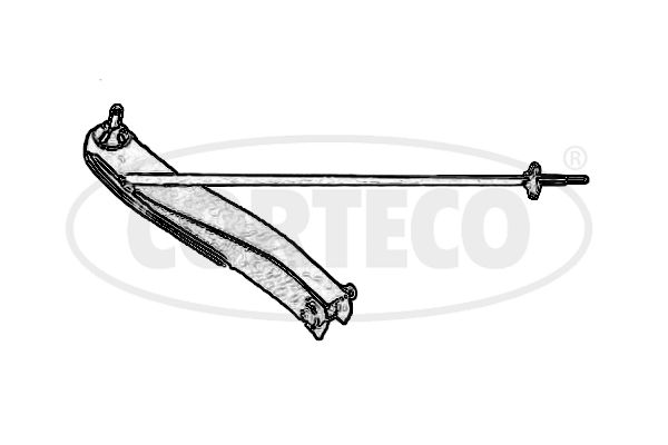 CORTECO 49400802 Control/Trailing Arm, wheel suspension