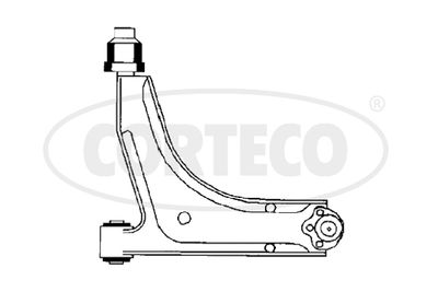 Control/Trailing Arm, wheel suspension CORTECO 49400816