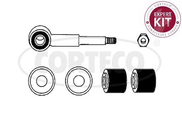 CORTECO 49401309 Link/Coupling Rod, stabiliser bar