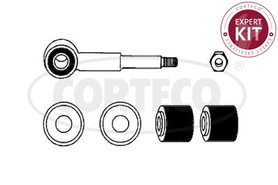 Link/Coupling Rod, stabiliser bar CORTECO 49401309