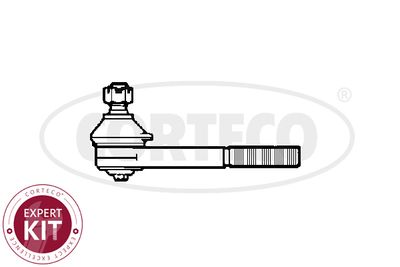 Tie Rod End CORTECO 49401360