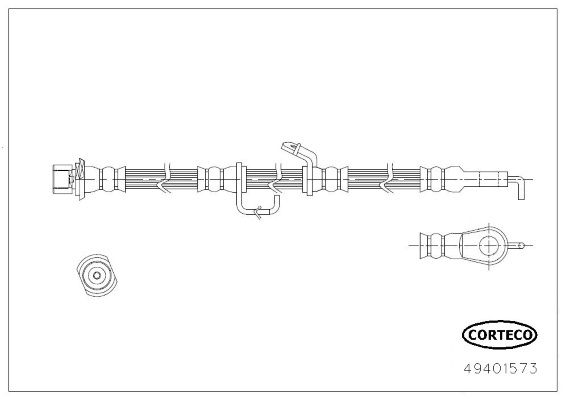 CORTECO 49401573 Brake Hose
