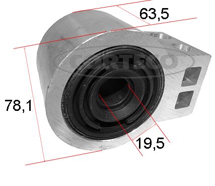 CORTECO 49403033 Mounting, control/trailing arm