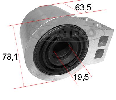 Mounting, control/trailing arm CORTECO 49403033