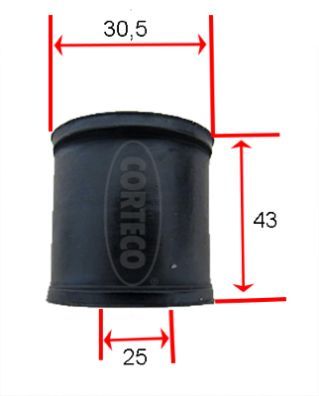 CORTECO 49405655 Mounting, stabiliser bar