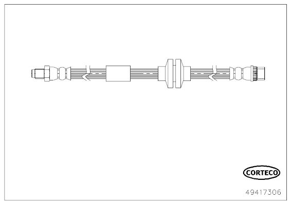 CORTECO 49417306 Brake Hose