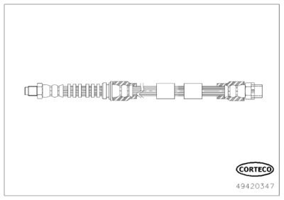 Brake Hose CORTECO 49420347