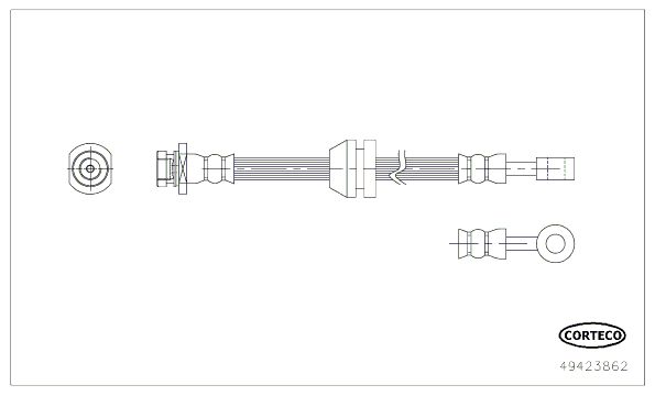 CORTECO 49423862 Brake Hose
