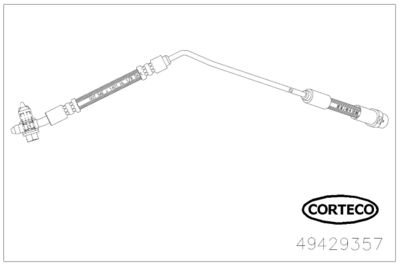 Brake Hose CORTECO 49429357