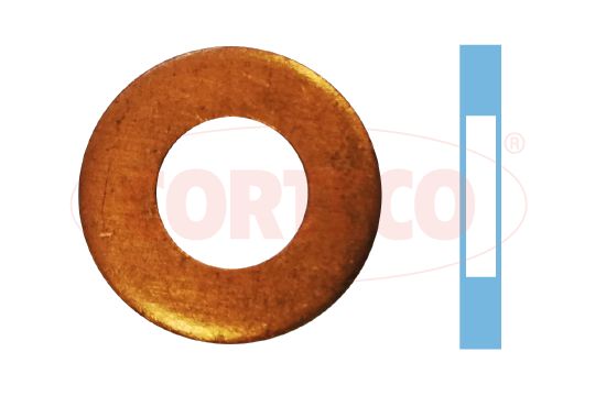 CORTECO 49430601 Seal Ring, nozzle holder