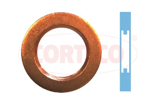 CORTECO 49430664 Seal Ring, nozzle holder