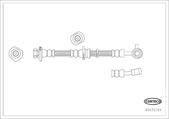 CORTECO 49439744 Brake Hose