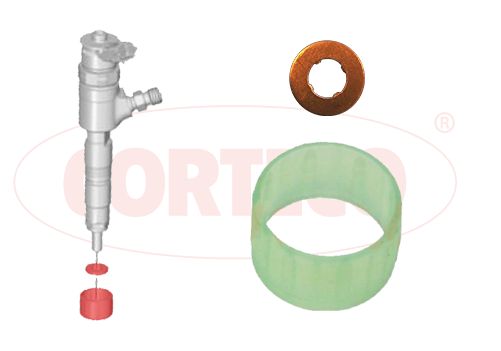 CORTECO 49445014 Seal Ring Set, injection valve