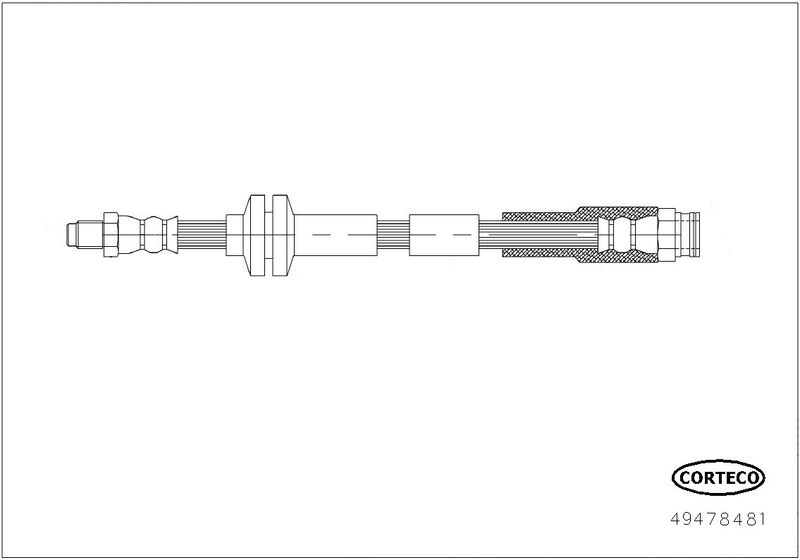 CORTECO 49478481 Brake Hose