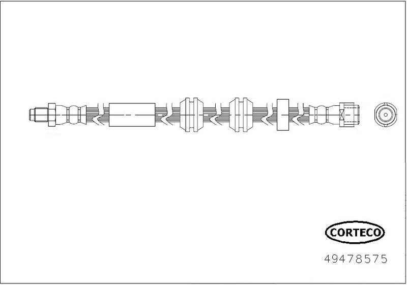 CORTECO 49478575 Brake Hose