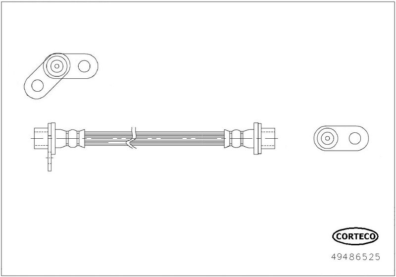CORTECO 49486525 Brake Hose