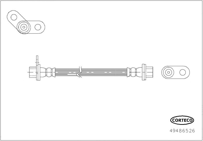 CORTECO 49486526 Brake Hose