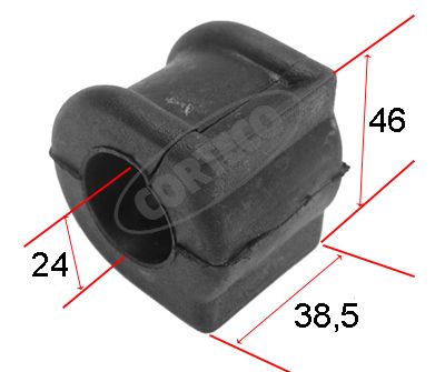 CORTECO 80000131 Mounting, stabiliser bar