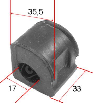CORTECO 80000137 Mounting, stabiliser bar