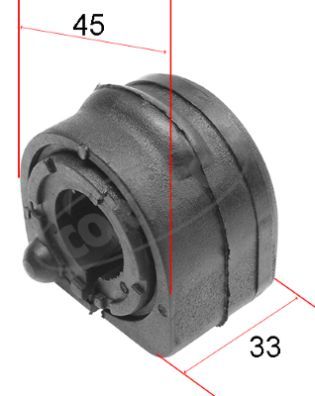 Mounting, stabiliser bar CORTECO 80000459