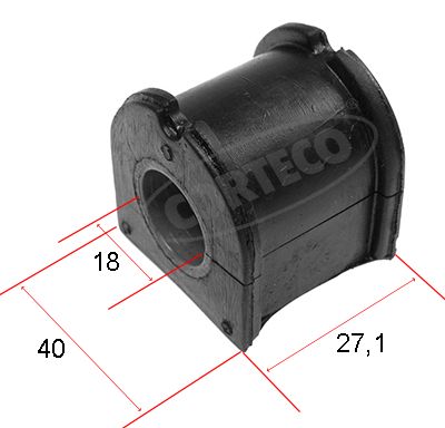 CORTECO 80000474 Mounting, stabiliser bar