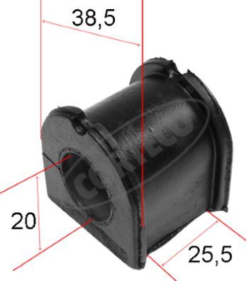 CORTECO 80000475 Mounting, stabiliser bar