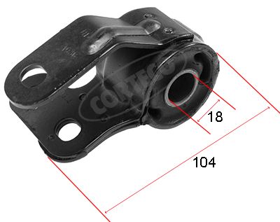 Mounting, control/trailing arm CORTECO 80000957