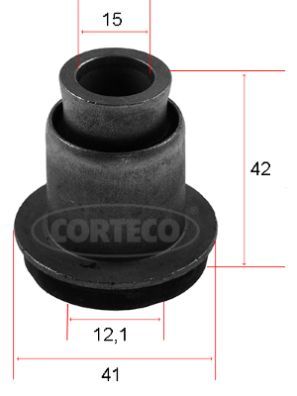 CORTECO 80004766 Mounting, control/trailing arm