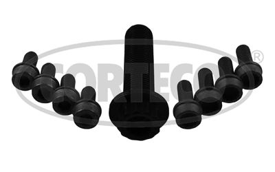 Bolt Set, crankshaft pulley CORTECO 80004916