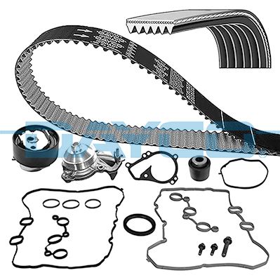 Water Pump & Timing Belt Kit DAYCO KBIOWP140K