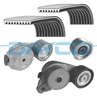 V-Ribbed Belt Set DAYCO KPV203HD