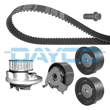 Water Pump & Timing Belt Kit DAYCO KTBWP2570