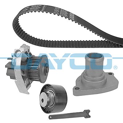 Water Pump & Timing Belt Kit DAYCO KTBWP2853T3
