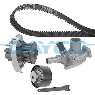 Water Pump & Timing Belt Kit DAYCO KTBWP2853T4