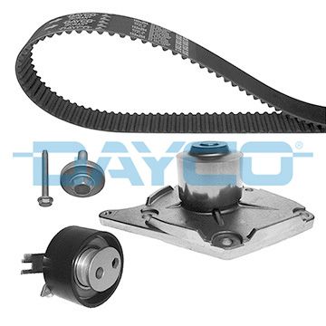 Water Pump & Timing Belt Kit DAYCO KTBWP3222
