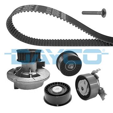 DAYCO KTBWP3612 Water Pump & Timing Belt Kit