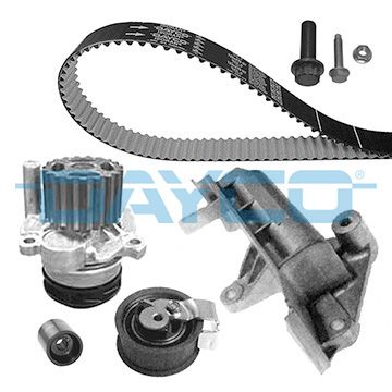Water Pump & Timing Belt Kit DAYCO KTBWP4160