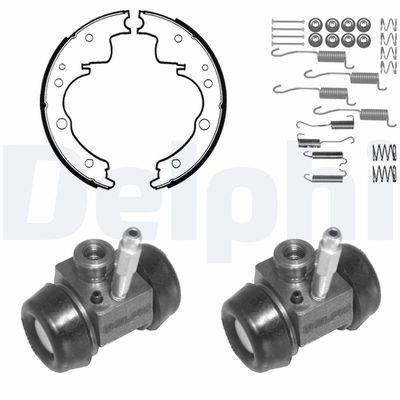 Brake Shoe Set DELPHI 1044