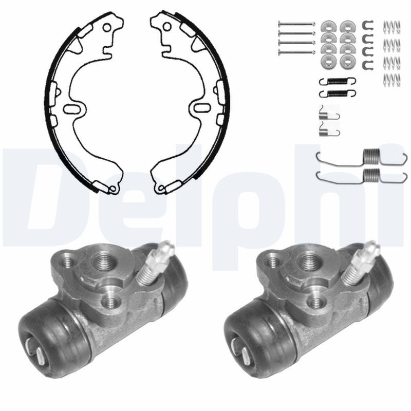 DELPHI 1062 Brake Shoe Set