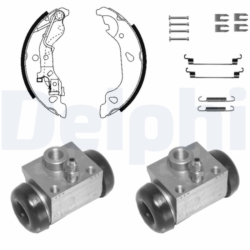 DELPHI 1068 Brake Shoe Set