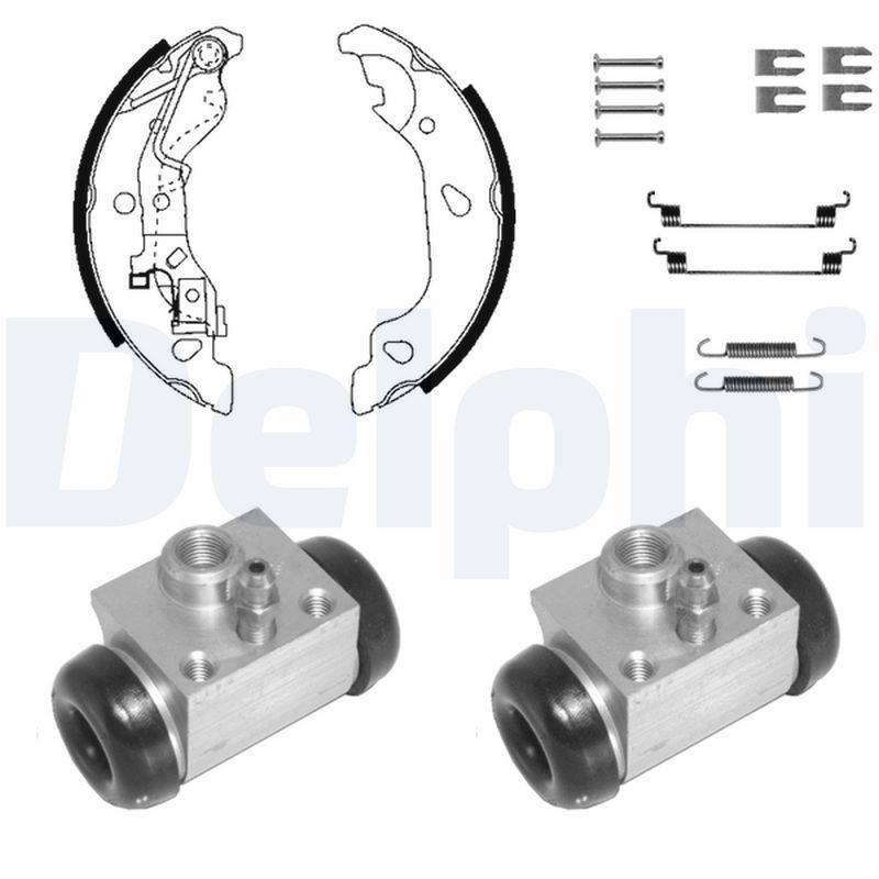 DELPHI 1069 Brake Shoe Set