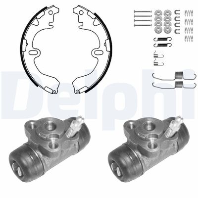 Brake Shoe Set DELPHI 1072
