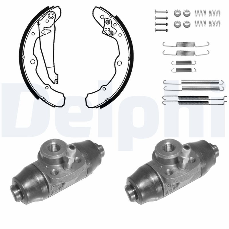 DELPHI 1073 Brake Shoe Set