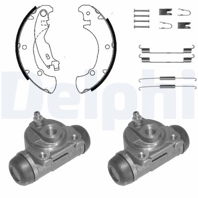 Brake Shoe Set DELPHI 1074