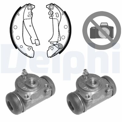 Brake Shoe Set DELPHI 631