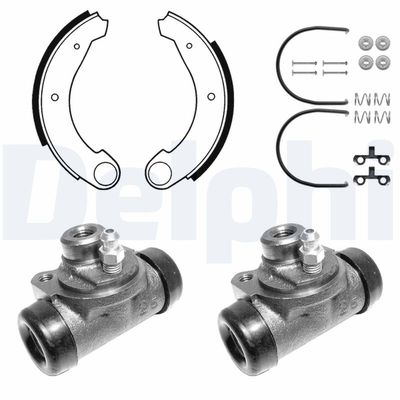 Brake Shoe Set DELPHI 639