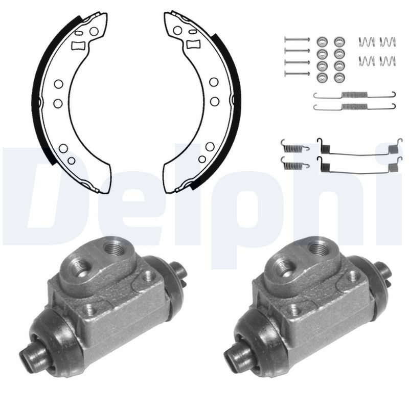 DELPHI 725 Brake Shoe Set