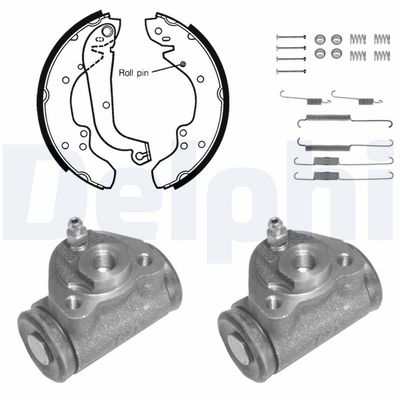 Brake Shoe Set DELPHI 757