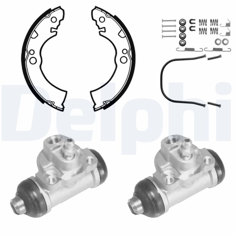 DELPHI 820 Brake Shoe Set