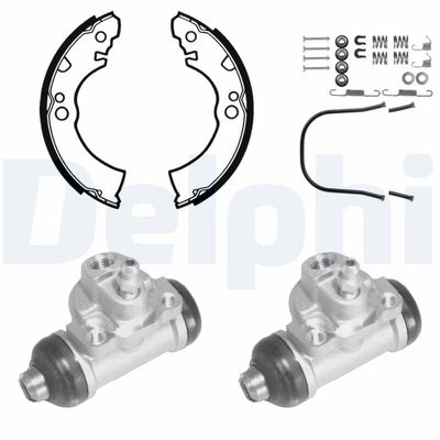 Brake Shoe Set DELPHI 820